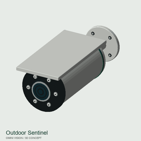 Outdoor Sentinel camera concept